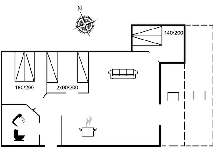 Sighfrith - 150m From The Sea By Interhome Feriehus Broager